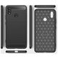 Mobigear Brushed Slim HONOR Note 10 Hülle Flexibles TPU Backcover - Grau
