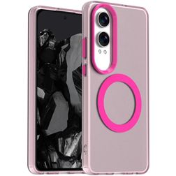 Mobigear Shockproof OnePlus Nord CE 4 Lite MagSafe Hülle Hardcase Backcover - Rot