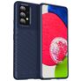 Mobigear Groove Samsung Galaxy A53 Hülle Flexibles TPU Backcover - Blau