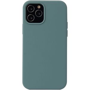 Mobigear Rubber Touch iPhone 13 Pro Max Silikon Hülle Backcover - Pine Green