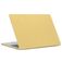 Mobigear Sparkling Cream MacBook Pro 13 Zoll (2016-2023) Hardcase Hülle MacBook Case - Gelb - Model A1706 / A1708 / A1989 / A2159 / A2289 / A2251 / A2338