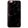Mobigear Marble iPhone 6s Hülle Flexibles TPU Backcover - Schwarz