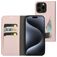 Mobiparts Classic Wallet iPhone 15 Pro Max Hülle Klapphülle Geldbörse - Pink
