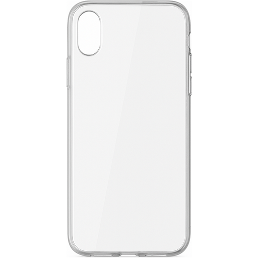 Mobigear Ultra Thin Durchsichtig iPhone XS Hülle Flexibles TPU Extra Dünn Backcover - Transparent