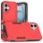 Mobigear Heavy Armor iPhone 16 Hülle Hardcase Backcover Stoßfest - Rot