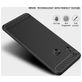 Mobigear Brushed Slim HONOR Note 10 Hülle Flexibles TPU Backcover - Grau