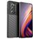 Mobigear Groove Motorola Edge 30 Pro Hülle Flexibles TPU Backcover - Schwarz