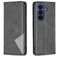 Mobigear Rhombus Slim Samsung Galaxy S26 FE Hülle Klapphülle - Schwarz