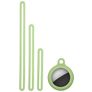 Mobigear Lanyard Apple AirTag Hülle Silikon (flexibel) - Limette