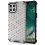 Mobigear Honeycomb iPhone 12 Pro Max Hülle Hardcase Backcover Stoßfest - Grau