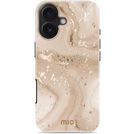MIO iPhone 17 MagSafe Hülle Hardcase Backcover - Gold Marble