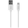 Mobilize USB-A auf Apple Lightning MFI Kabel 1 Meter - Weiß