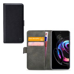 Mobilize Classic Gelly Wallet Motorola Edge 20 Pro Hülle Klapphülle Geldbörse - Schwarz