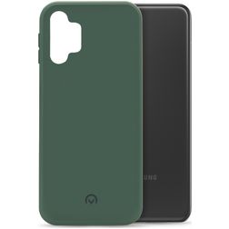 Mobilize Rubber Gelly Samsung Galaxy A13 4G Hülle Flexibles TPU Backcover - Matt Green