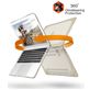 Mobigear Shockproof MacBook Pro 13 Zoll (2016-2023) Hardcase Hülle MacBook Case - Braun - Model A1706 / A1708 / A1989 / A2159 / A2289 / A2251 / A2338