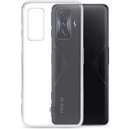 Mobilize Gelly Transparent POCO F4 GT TPU (flexibel) Backcover - Transparent
