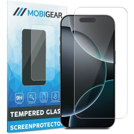Mobigear iPhone 16 Pro Panzerglas Gehärtetes Glas Displayschutz - Hüllenfreundlich