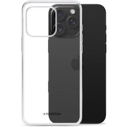 Mobilize Gelly Durchsichtig iPhone 16 Pro Max Hülle Flexibles TPU Backcover - Transparent