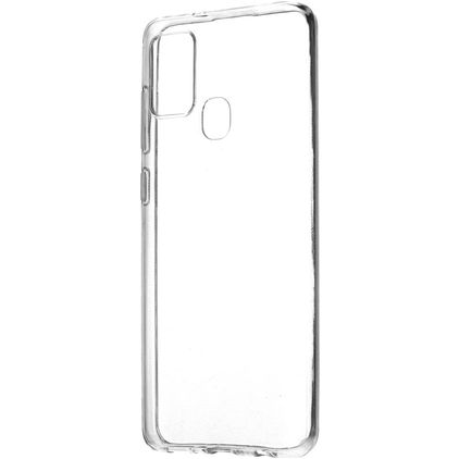 Mobiparts Classic Transparent Samsung Galaxy A21s TPU (flexibel) Backcover - Transparent