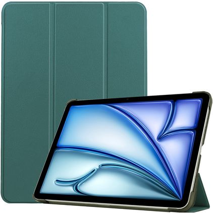 Mobigear Tri-Fold iPad Air 11 Zoll (2024) Hülle Klapphülle - Grün
