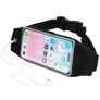 Mobiparts Comfort Fit Belt Handyhalterung Joggen iPhone Air Sporthülle Neopren Gürtel - Schwarz