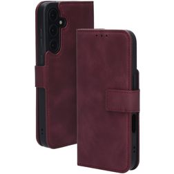 Mobiparts Classic Wallet Samsung Galaxy A55 Hülle Klapphülle Geldbörse - Velvet Red