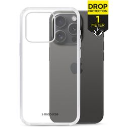 Mobilize Naked Protection Durchsichtig iPhone 15 Pro Hülle Hardcase Backcover Stoßfest - Transparent