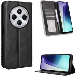 Mobigear Sensation Xiaomi Redmi 14C Hülle Klapphülle Geldbörse - Schwarz