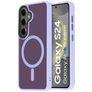 Mobiparts Hardcover Samsung Galaxy S24 MagSafe Hülle Hardcase Backcover - Satin Lila