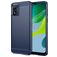 Mobigear Brushed Slim Motorola Moto E13 Hülle Flexibles TPU Backcover - Blau
