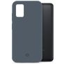 Mobilize Rubber Gelly Samsung Galaxy A03s Hülle Flexibles TPU Backcover - Matt Blue