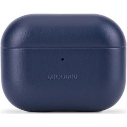 Decoded Apple AirPods Pro 3 Hülle Echtes Leder - Navy Blue