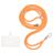 My Style Lanyard Verstellbare Universal-Handykette - Orange