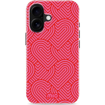 MIO iPhone 16 MagSafe Hülle Hardcase Backcover - Wild Hearts