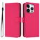 Mobigear Urban Wallet iPhone 16 Pro Hülle Klapphülle Geldbörse - Magenta