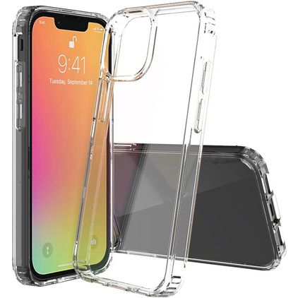 Mobigear Crystal Durchsichtig iPhone 13 Mini Hülle Hardcase Backcover - Transparent