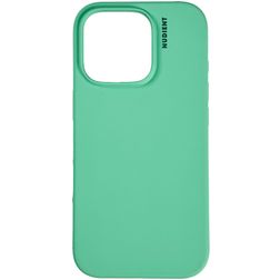Nudient Base iPhone 16 Pro Max Silikon Hülle Backcover - Mint Green