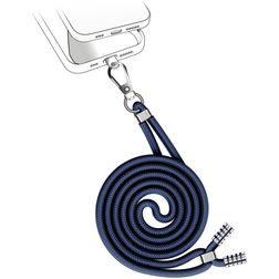 Valenta Lanyard Universal-Handykette einstellbar - Navy blue