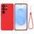 Mobigear Rubber Touch Samsung Galaxy S26 Ultra Silikon Backcover - Rot