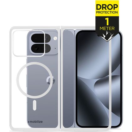 Mobilize Naked Protection Durchsichtig Google Pixel 11 Pro Fold MagSafe Hülle Hardcase Backcover Stoßfest - Transparent