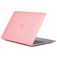 Mobigear Matte MacBook Air 13 Zoll (2018-2020) Hardshell Hülle Laptop Cover MacBook Case - Pink - Modell A1932 / A2179 / A2337