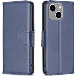Mobigear Excellent iPhone 15 Plus Hülle Klapphülle Geldbörse - Blau