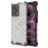 Mobigear Honeycomb POCO X5 Pro Hülle Hardcase Backcover Stoßfest - Weiß