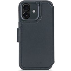 Decoded Detachable Wallet iPhone 17 MagSafe Hülle Echtes Leder Abnehmbare 2in1 Klapphülle Geldbörse - Navy Shadow