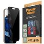 PanzerGlass Ultra-Wide Fit Privacy iPhone 16 Pro Max Gehärtetes Glas Displayschutz Privacy - Hüllenfreundlich - Schwarz