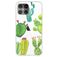 Mobigear Design iPhone 12 Pro Max Hülle Flexibles TPU Backcover - Kaktus