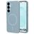 Mobiparts Slim Line Samsung Galaxy S25 MagSafe Hülle Hardcase Backcover - Sage Green