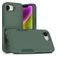 Mobigear Heavy Armor iPhone 16e Hülle Hardcase Backcover Stoßfest - Grün