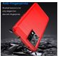 Mobigear Brushed Slim OPPO Reno 7 4G Hülle Flexibles TPU Backcover - Rot