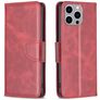Mobigear Excellent iPhone 15 Pro Max Hülle Klapphülle Geldbörse - Rot